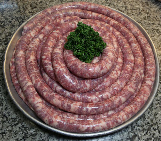 Saucisse faite Maison